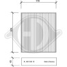 DIEDERICHS DCI1124 Filtro, aire habitáculo - 1