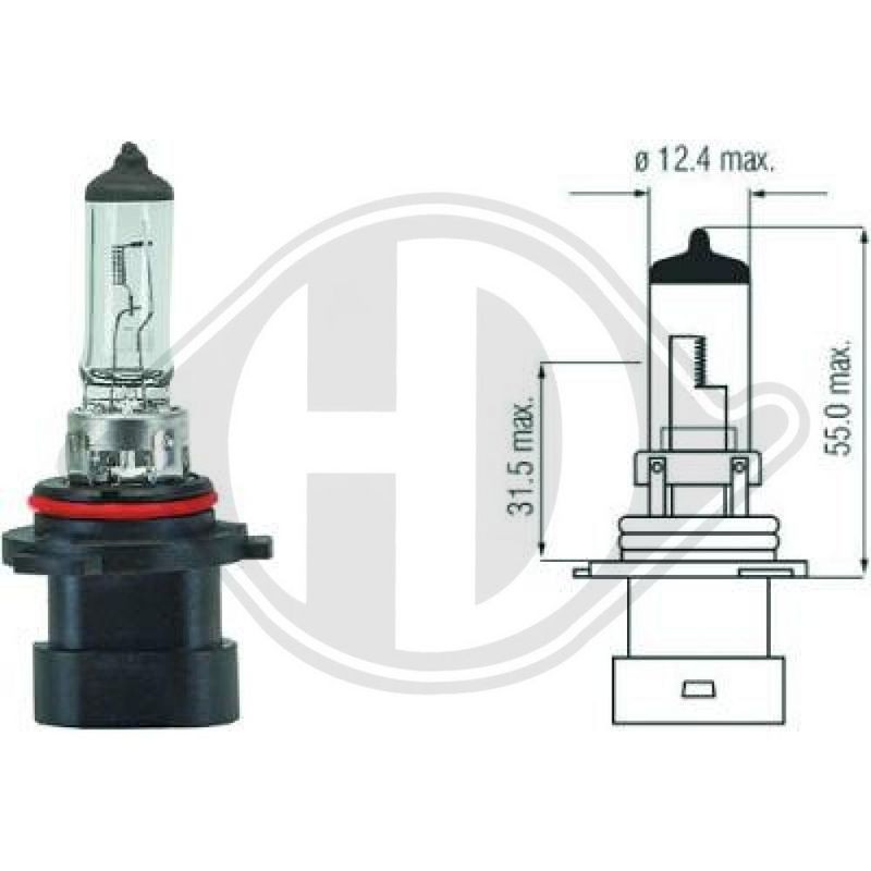 DIEDERICHS LID10032 Lámpara, faro principal - 1