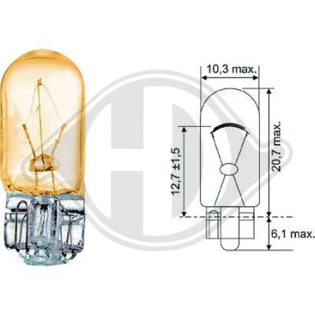 DIEDERICHS LID10079 Lámpara, luz intermitente