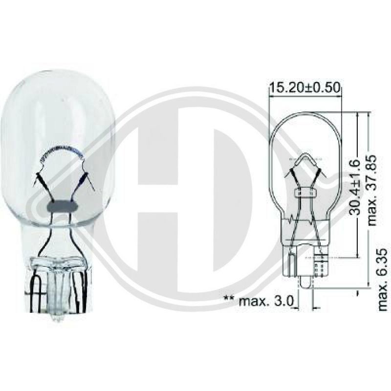 DIEDERICHS LID10089 Lámpara, luz intermitente - 1