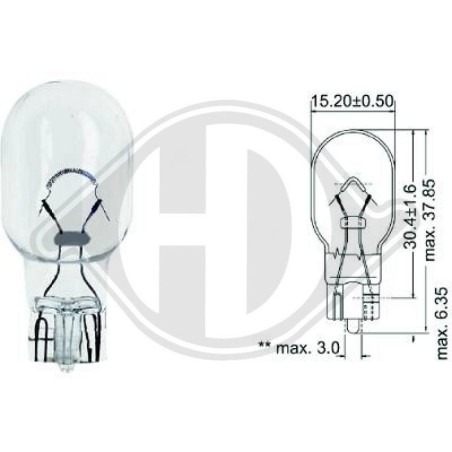 DIEDERICHS LID10089 Lámpara, luz intermitente
