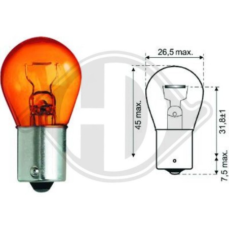 DIEDERICHS LID10054 Lámpara, luz intermitente