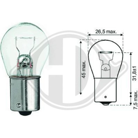 DIEDERICHS LID10046 Lámpara, luz intermitente
