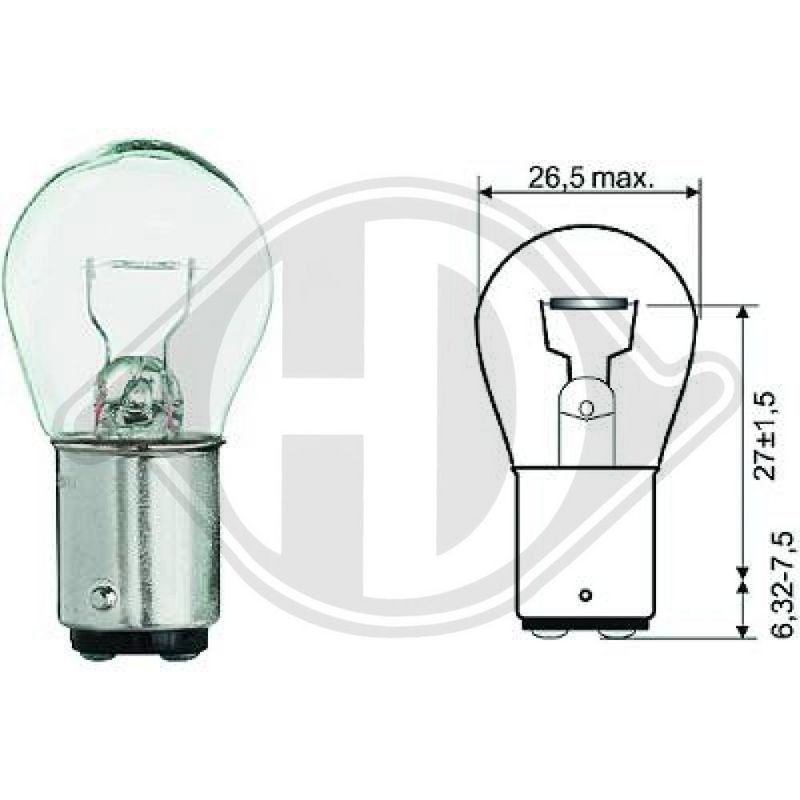 DIEDERICHS LID10053 Lámpara, luces intermitentes/posición