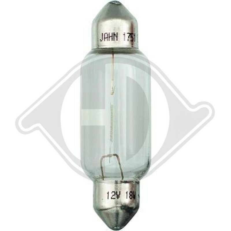 DIEDERICHS LID10123 Lámpara , piloto de matrícula - 1