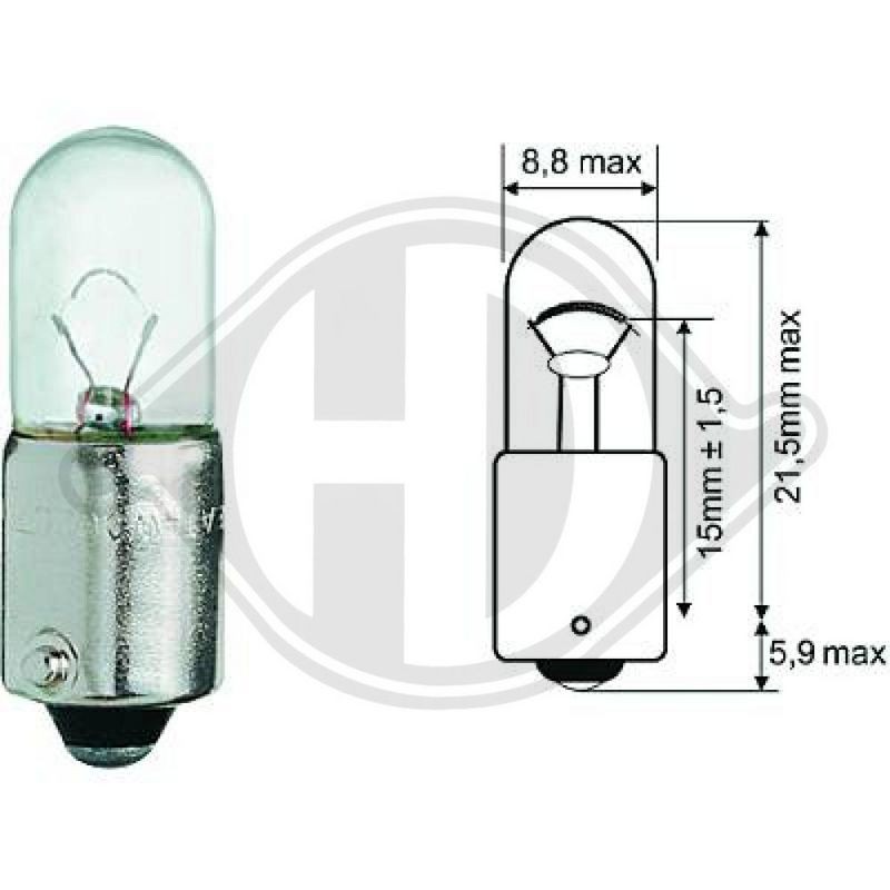 DIEDERICHS LID10073 Lámpara, luz intermitente - 1