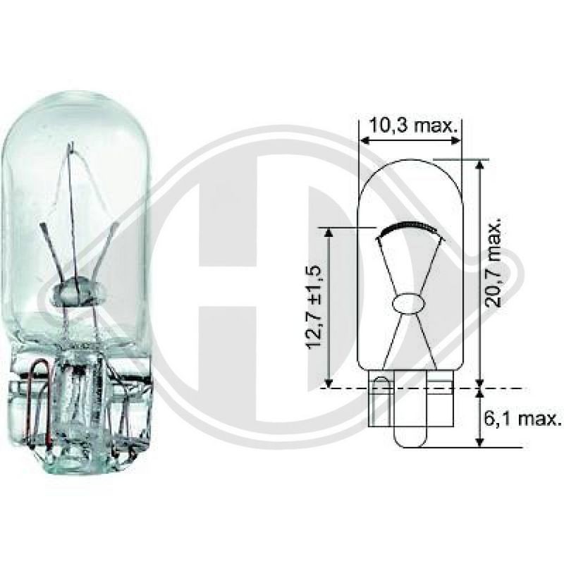 DIEDERICHS LID10078 Lámpara, luz intermitente - 1