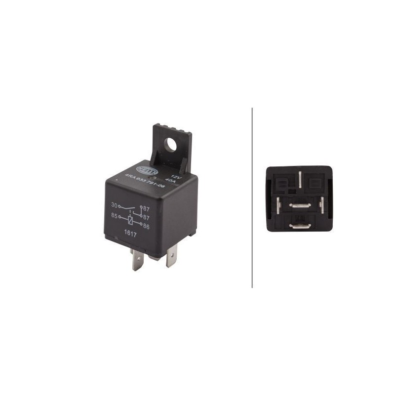 HELLA 4RA 933 791-061 Relé, corriente de trabajo