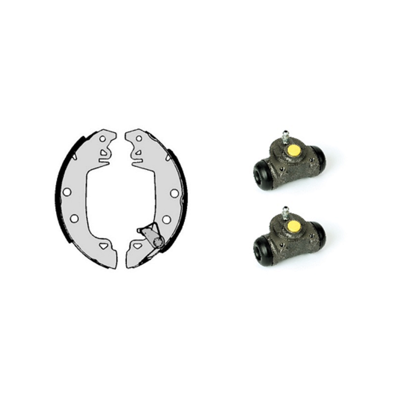 VILLAR 608.7828 Juego de zapatas de frenos