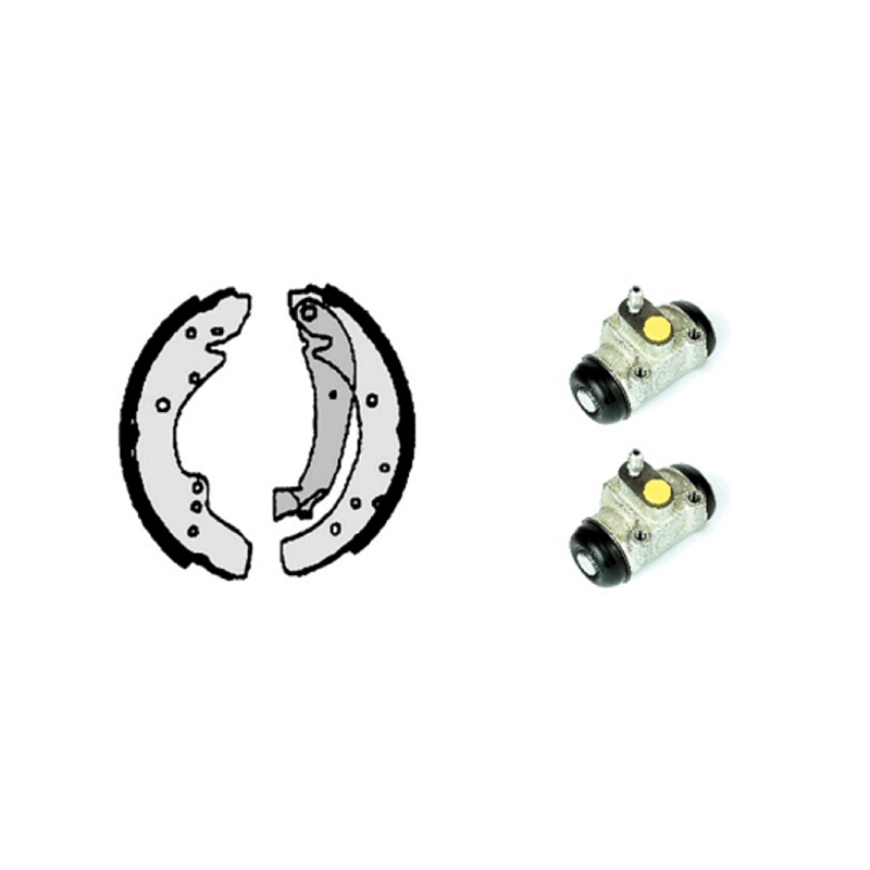 VILLAR 608.7962 Juego de zapatas de frenos