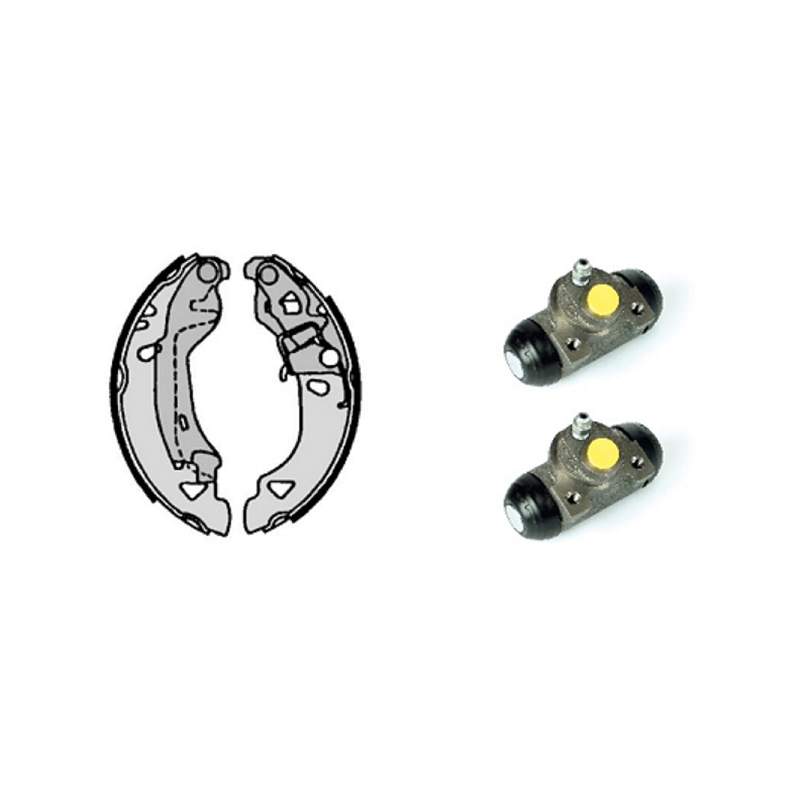 VILLAR 608.7976 Juego de zapatas de frenos