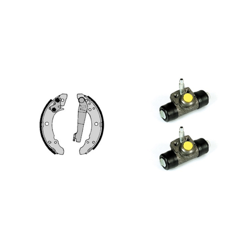 VILLAR 608.8164 Juego de zapatas de frenos