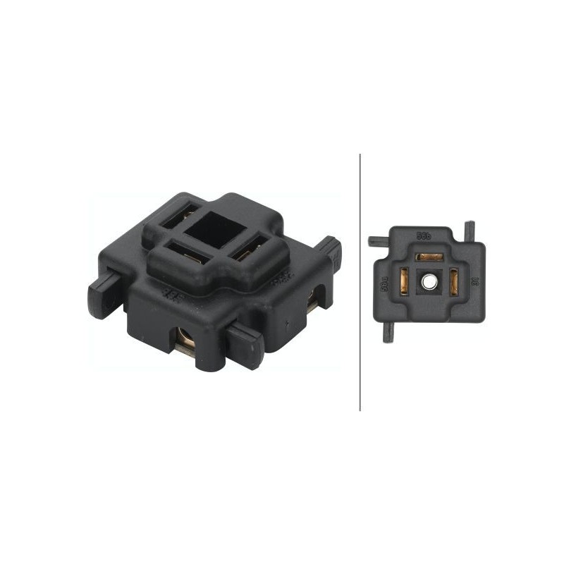 HELLA 8JA 001 909-001 Conector