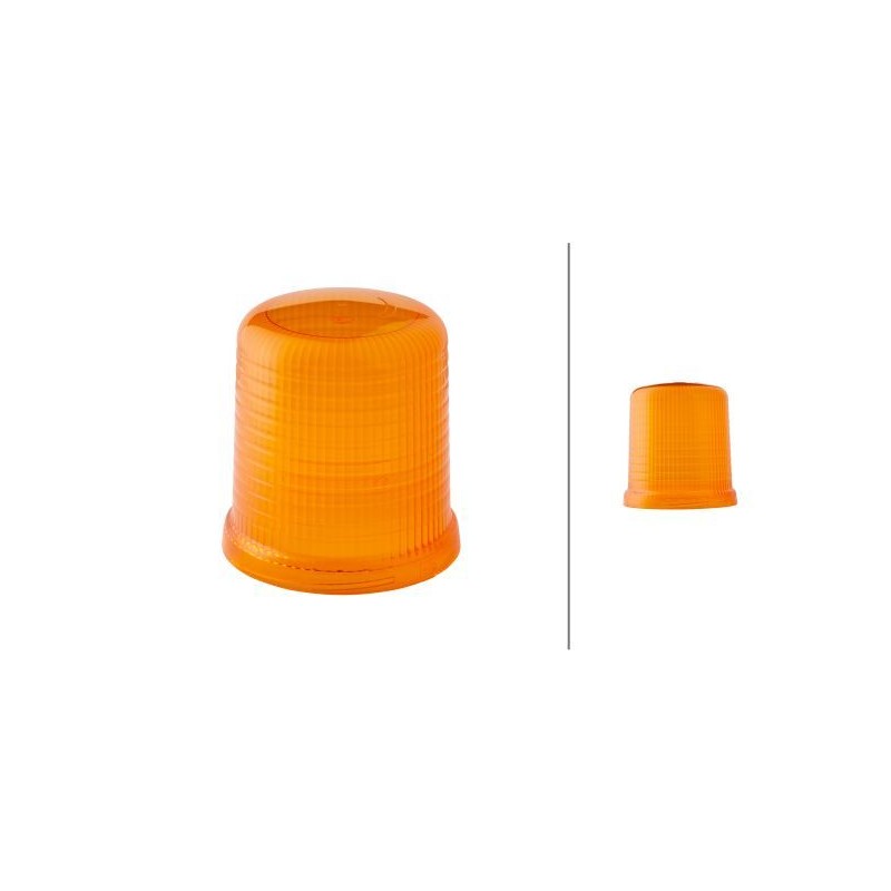 HELLA 9EL 855 097-001 Tulipa, luz de emergencia