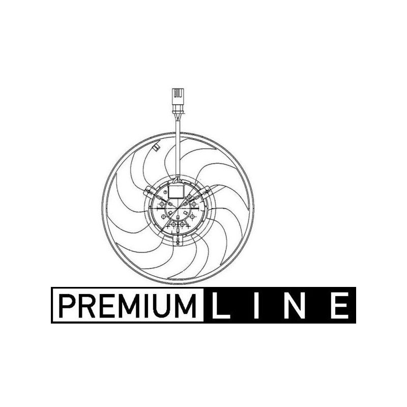 MAHLE CFF 28 000P Ventilador, refrigeración del motor