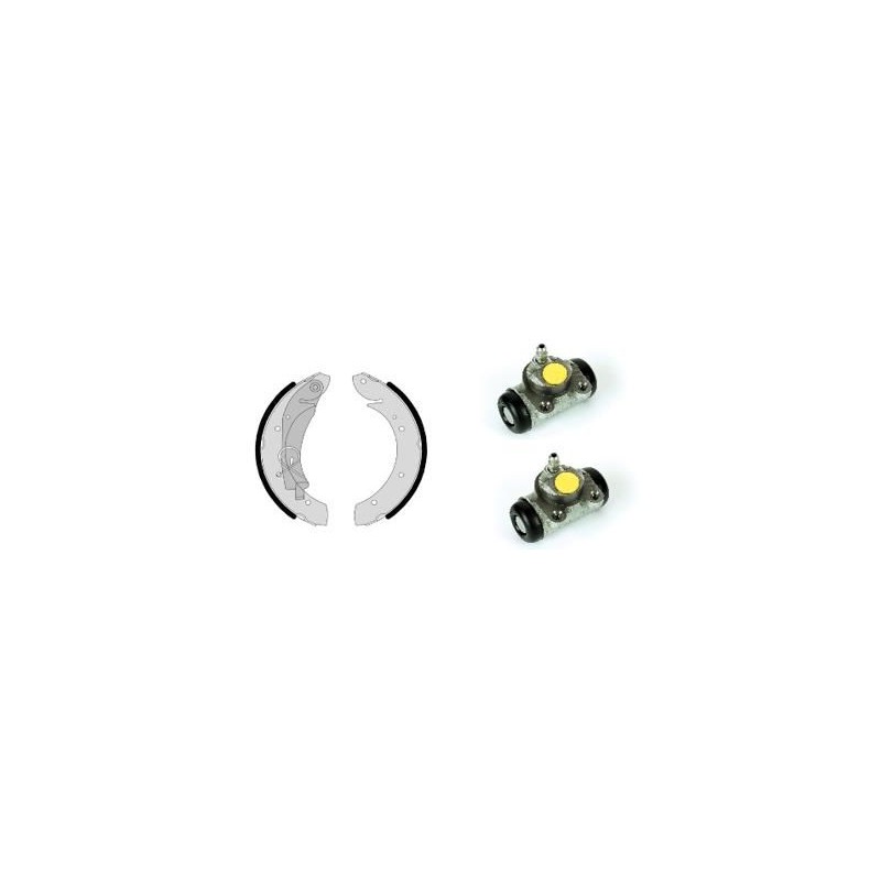 BREMBO H 61 068 Juego de zapatas de frenos