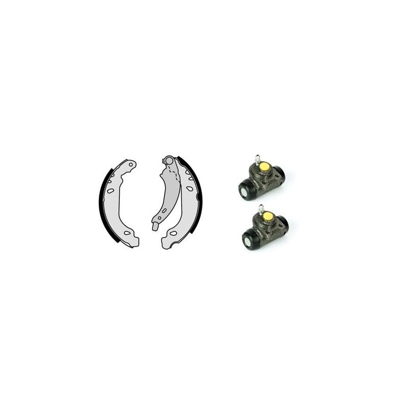 BREMBO H 61 073 Juego de zapatas de frenos