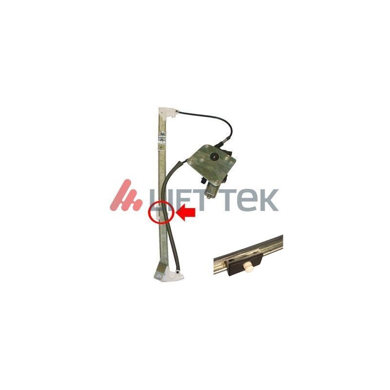 LIFT-TEK LT JE21 R Elevalunas Atrás derecha