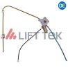 LIFT-TEK LT ZA16 R Elevalunas Delante, derecha