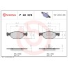 BREMBO P 23 073 Juego de pastillas de freno