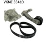 SKF VKMC 33410 Bomba de agua + kit de correa poli V