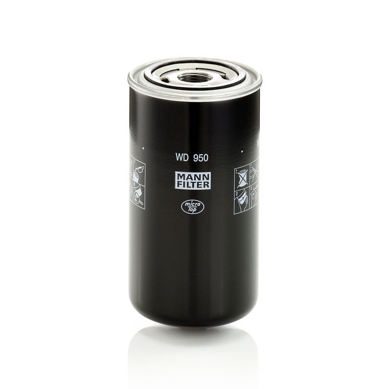 MANN-FILTER WD 950 Filtro, sistema hidráulico operador
