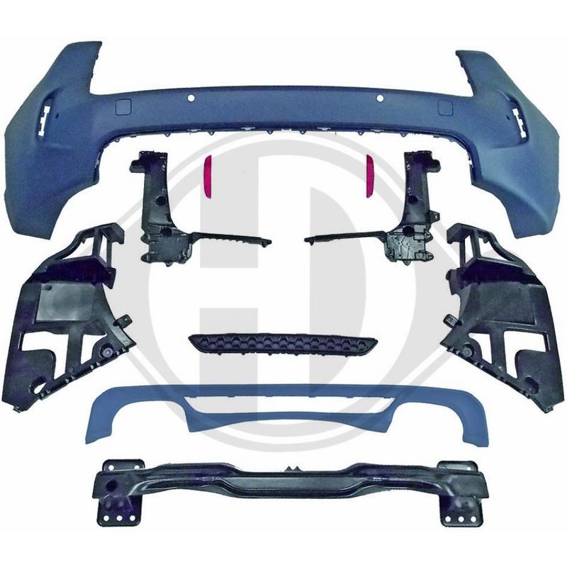 DIEDERICHS 1293450 Soporte, parachoques - 1