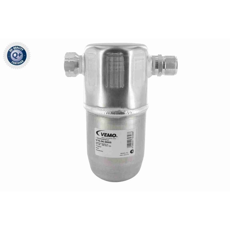 VEMO V10-06-0005 Filtro deshidratante, aire acondicionado - 1