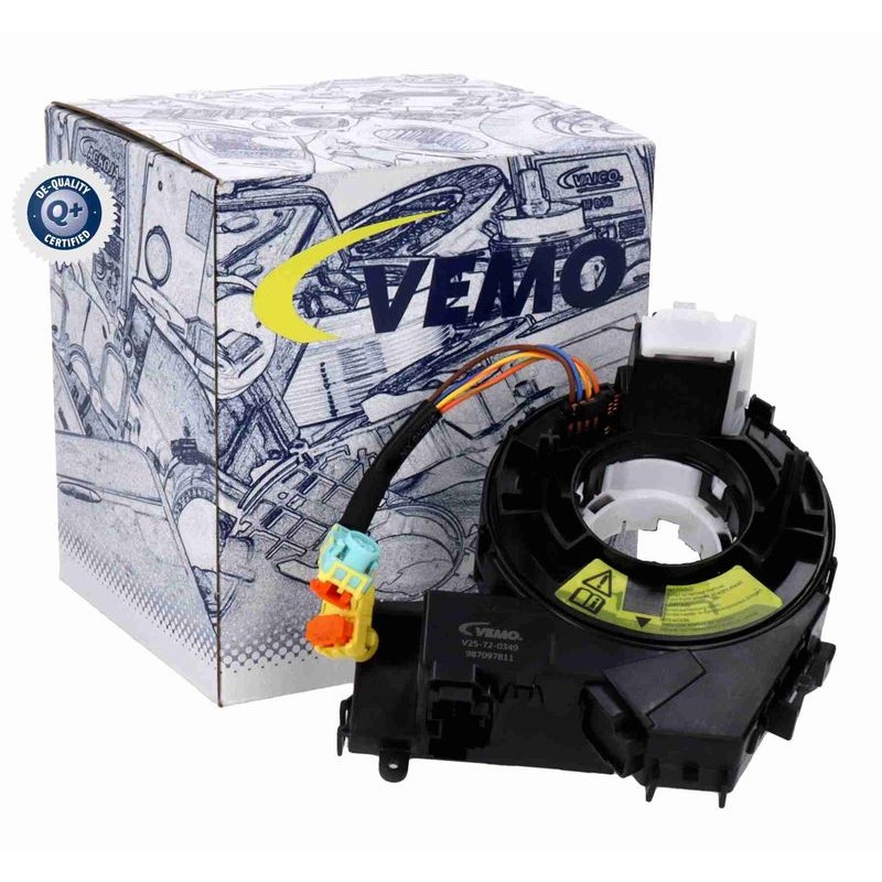 VEMO V25-72-0349 Muelle espiral, airbag - 1