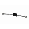 VAICO V25-30040 Cable de accionamiento, freno de estacionamiento