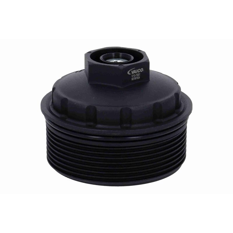 VAICO V10-7681 Cubierta, caja filtro de aceite - 1