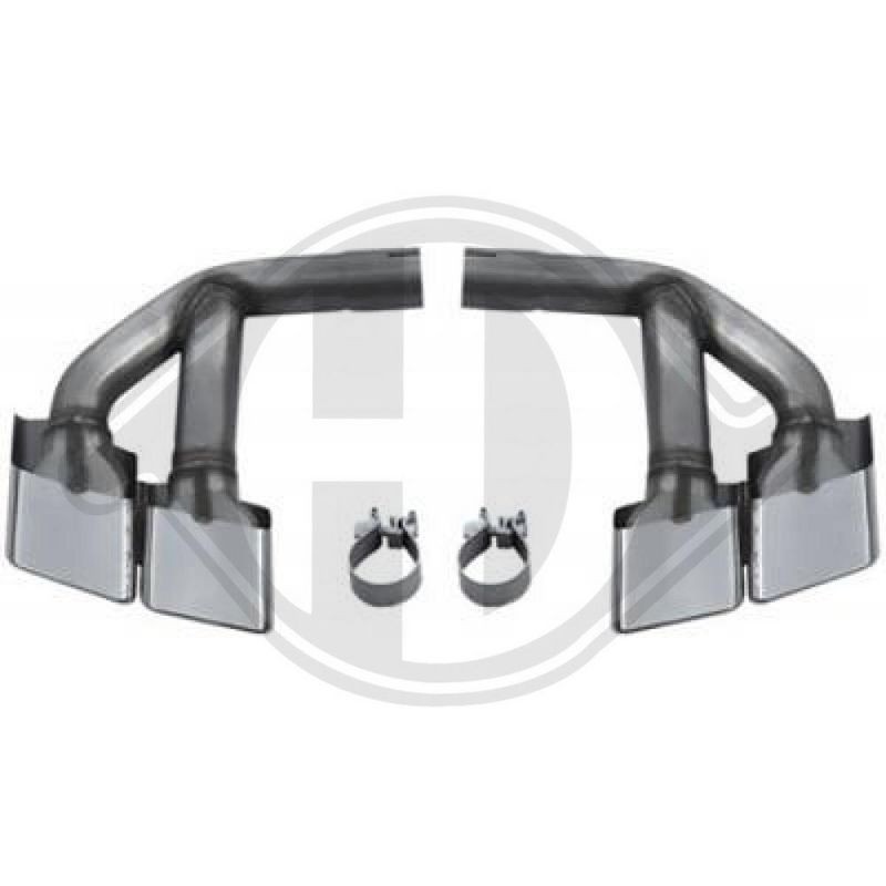 DIEDERICHS 4109500 Deflector tubo de escape - 1