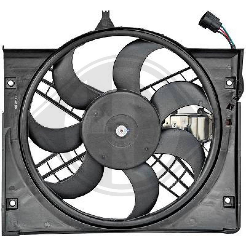 DIEDERICHS DCL1045 Ventilador, refrigeración del motor - 1