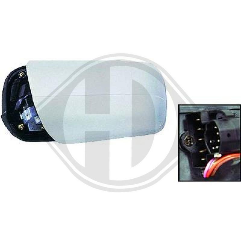 DIEDERICHS 1670324 Retrovisor exterior - 1