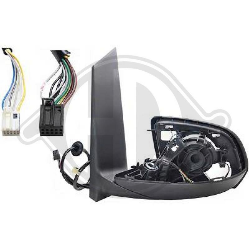 DIEDERICHS 1668027 Retrovisor exterior - 1