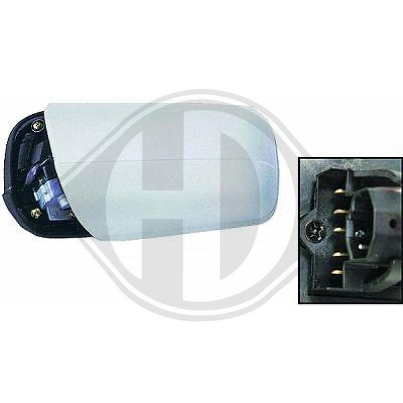 DIEDERICHS 1670225 Retrovisor exterior - 1