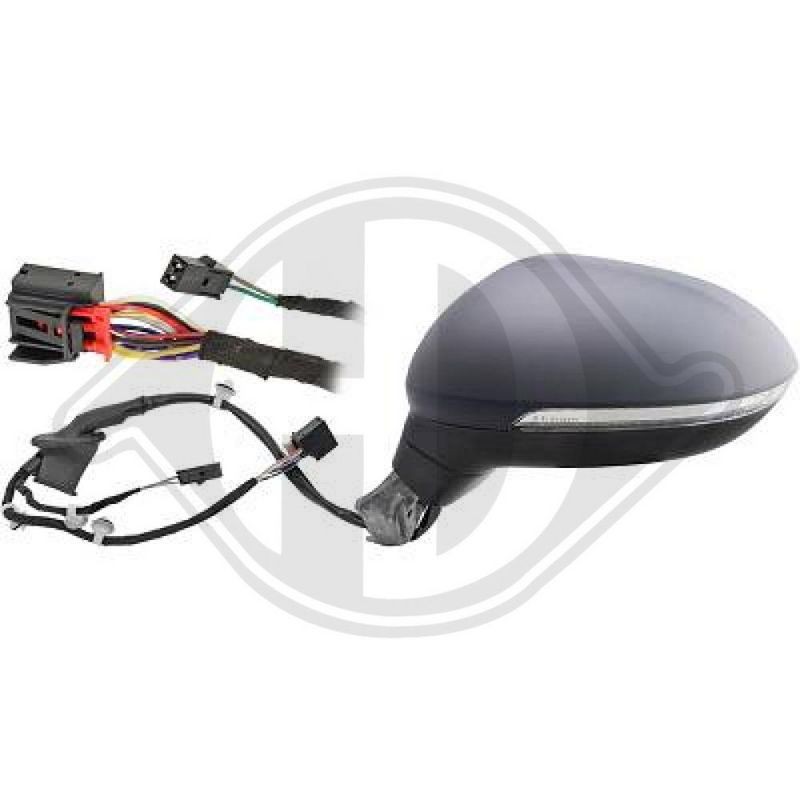 DIEDERICHS 2249125 Retrovisor exterior - 1