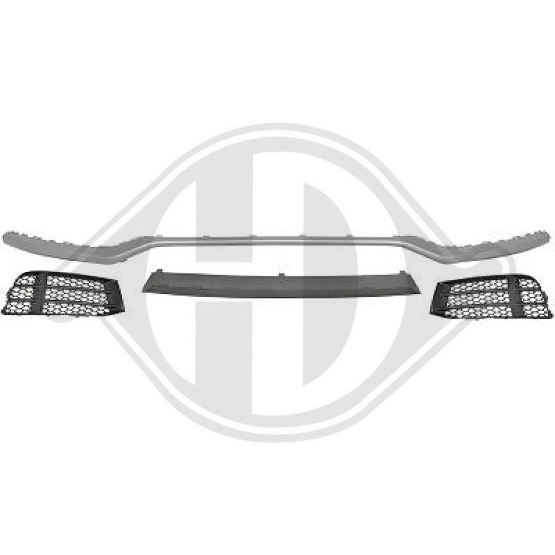 DIEDERICHS ZUB00347 Listón embellecedor/protector, parachoques - 1