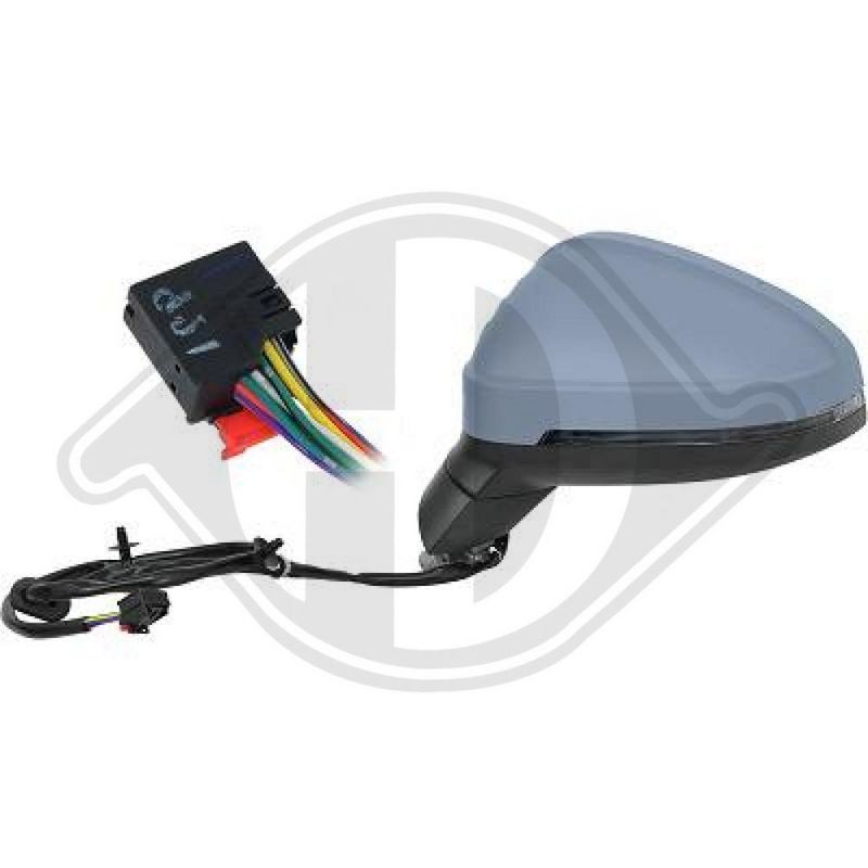 DIEDERICHS 1020127 Retrovisor exterior - 1