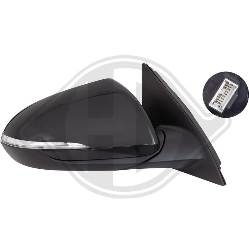 DIEDERICHS 6837324 Retrovisor exterior - 1