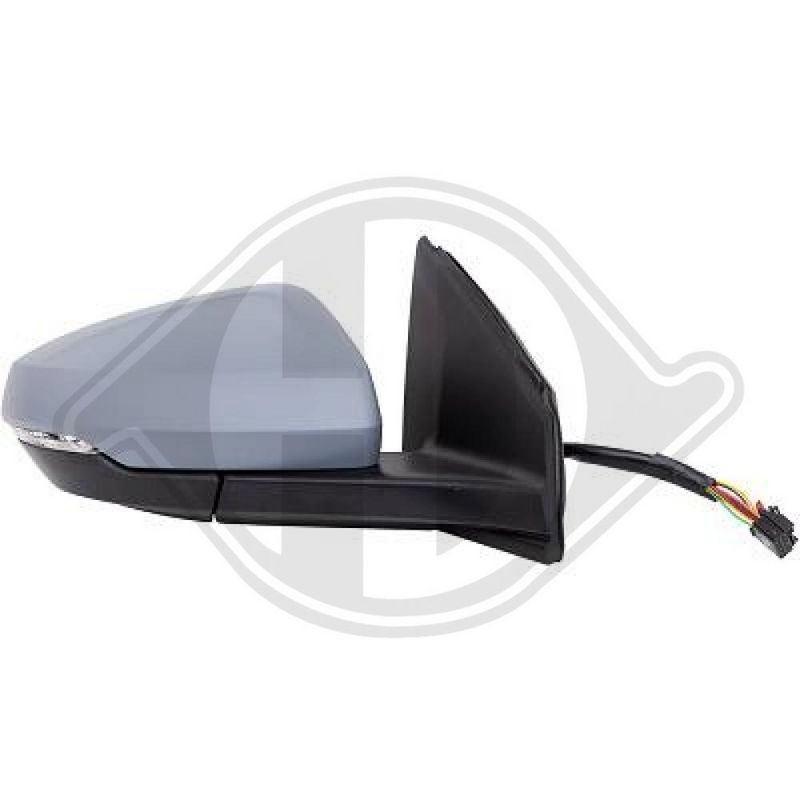 DIEDERICHS 2209424 Retrovisor exterior derecha