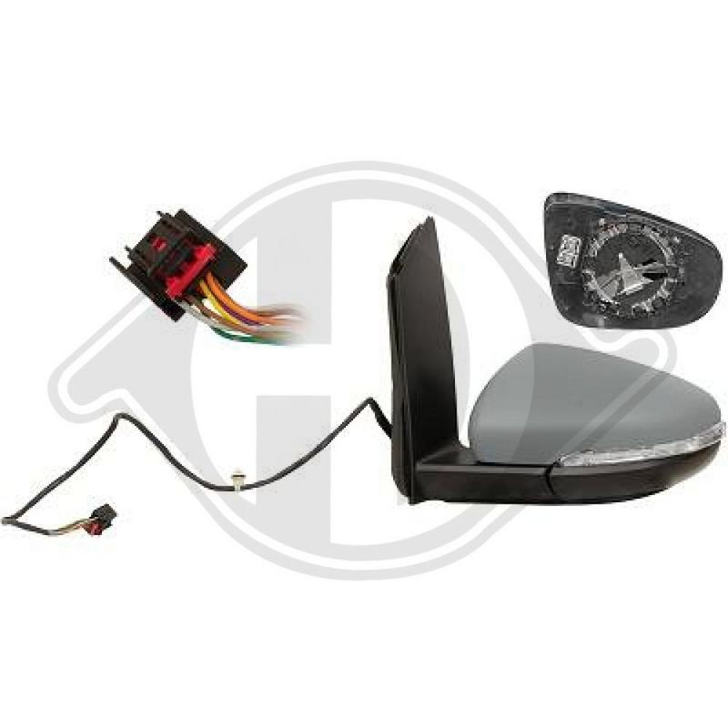DIEDERICHS 2296125 Retrovisor exterior izquierda