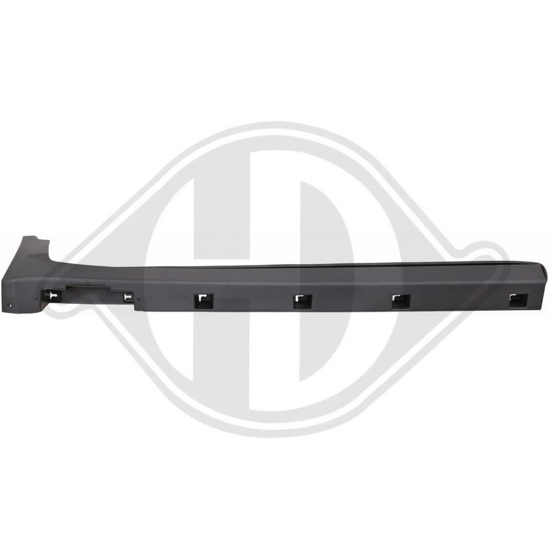 DIEDERICHS 1835365 Listón embellecedor/protector, panel lateral Delante, izquierda