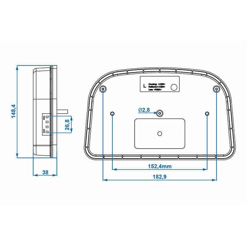 VAICO 7380103301 Reflector - 6