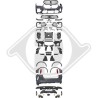 DIEDERICHS 1294650 Parachoques - 1