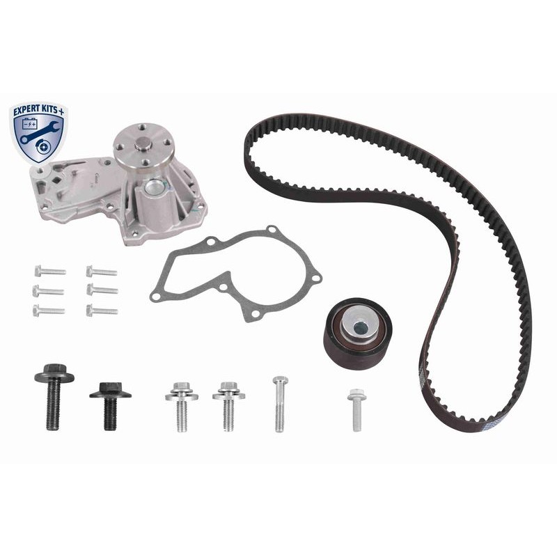 VAICO V25-50039-BEK Bomba de agua + kit correa distribución - 1