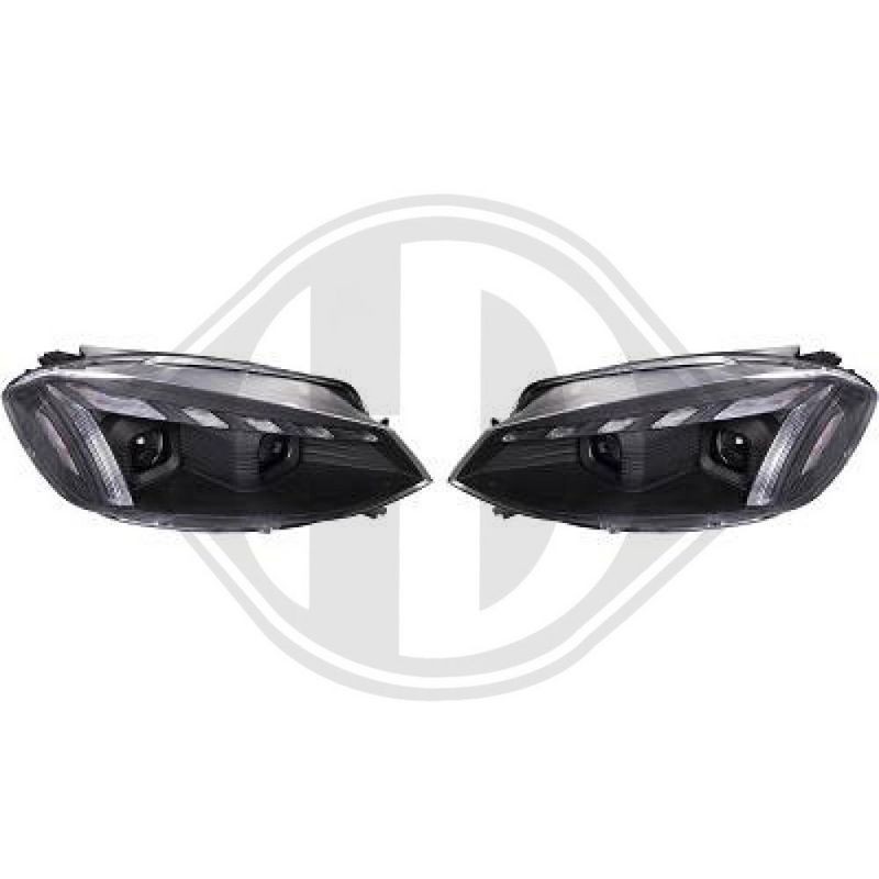 DIEDERICHS 2217285 Juego faros principales - 1