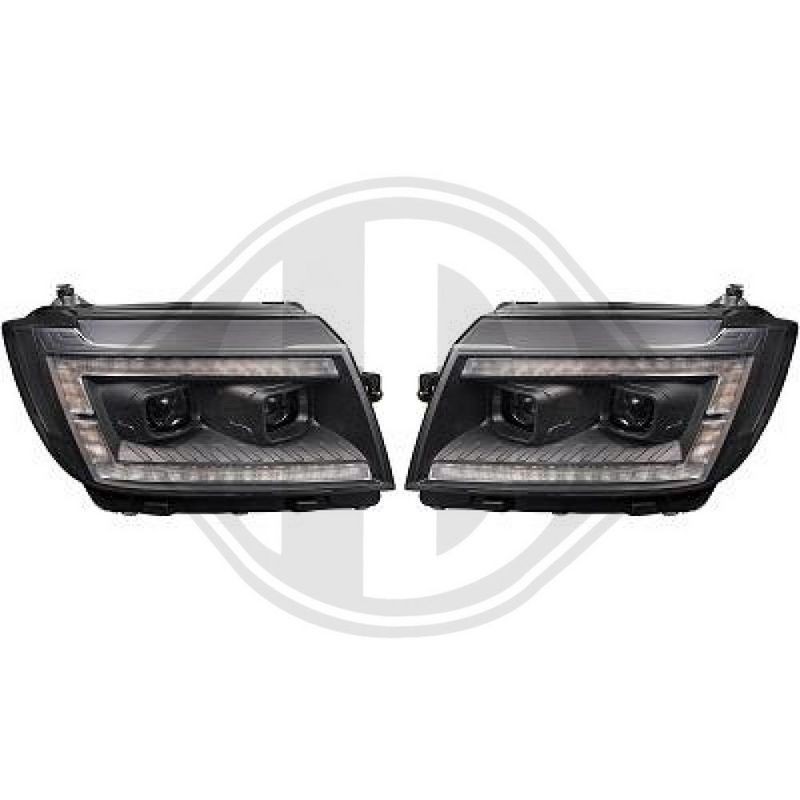 DIEDERICHS 2282386 Juego faros principales - 1