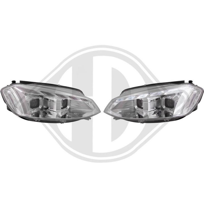 DIEDERICHS 2217282 Juego faros principales - 1
