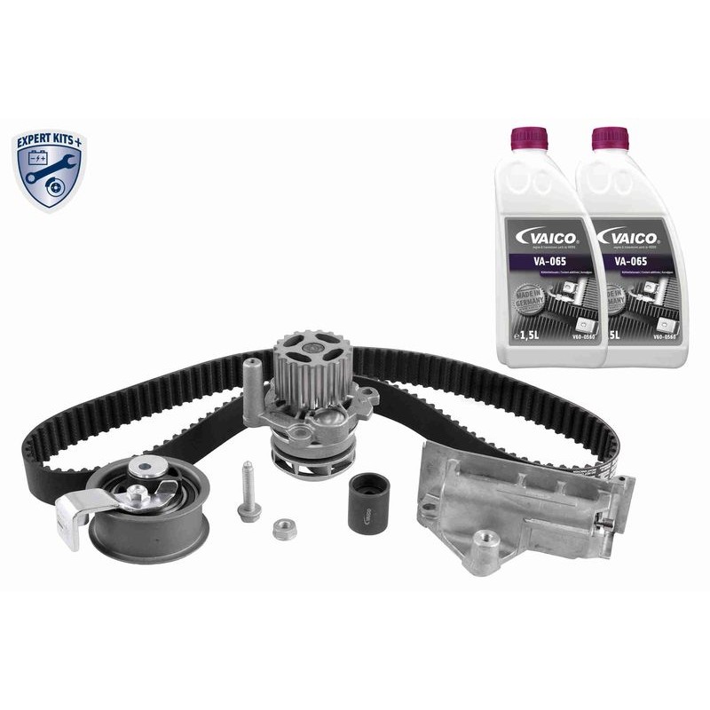 VAICO V10-50110 Bomba de agua + kit correa distribución - 1